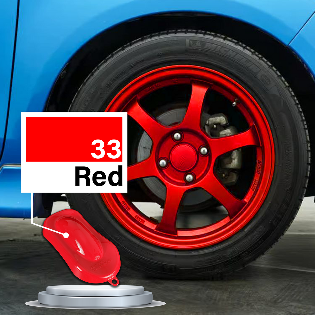 Servis Sembur Rim Kereta