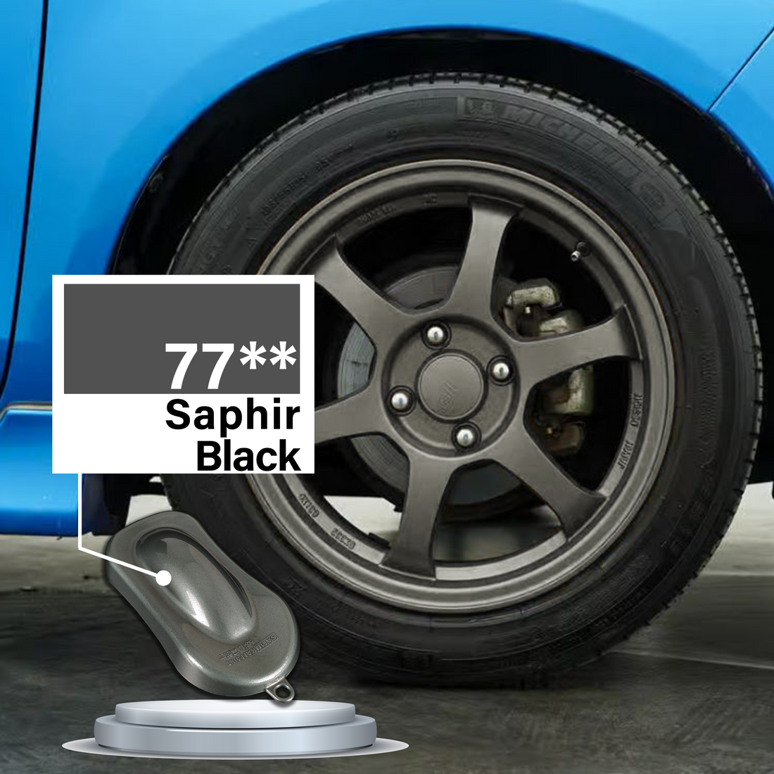 Servis Sembur Rim Kereta
