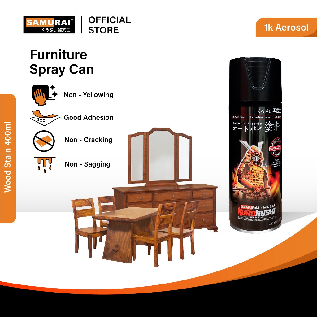 Samurai Spray Paint Wood Stain Colours Paint furniture paint