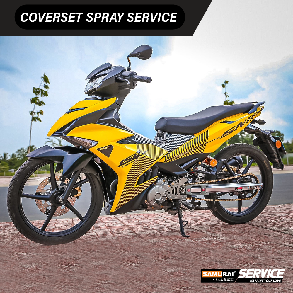 Motorcycle Cover Set Spray - Kuala Lumpur / Selangor